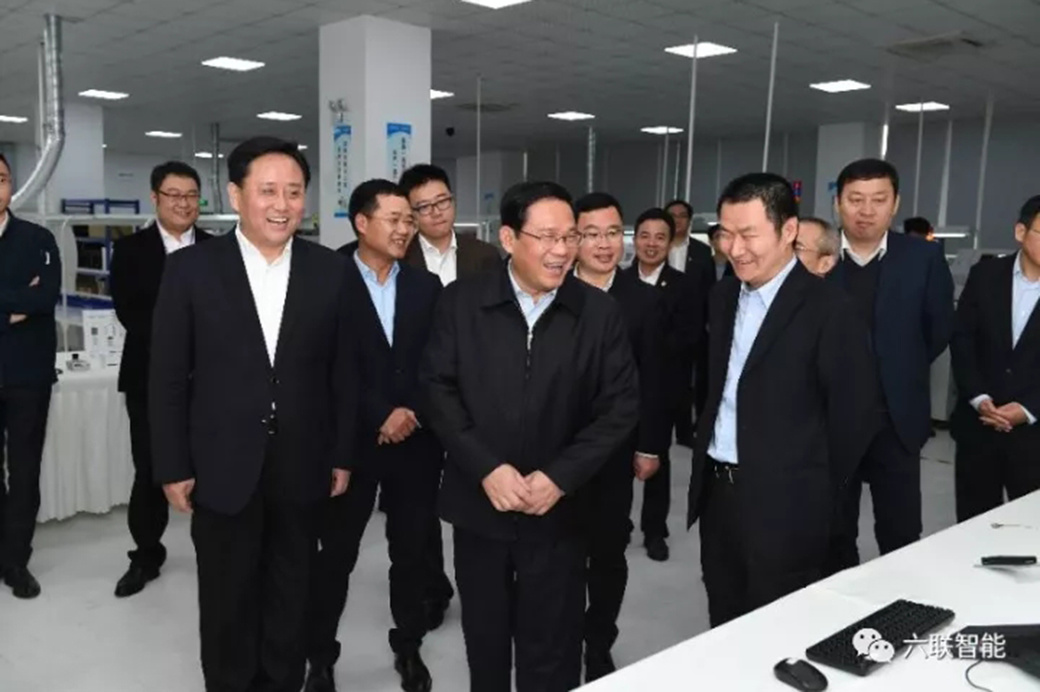 Shanghai Municipal Party Committee Secretary Li Qiang Investigates Shanghai Sixunited Intelligent Technology